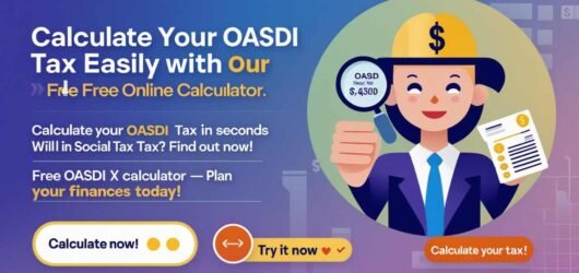 Calculate Your OASDI Tax Easily with Our Free Online Calculator